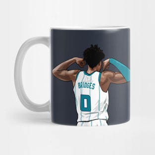 Miles Bridges Vector Back Mug